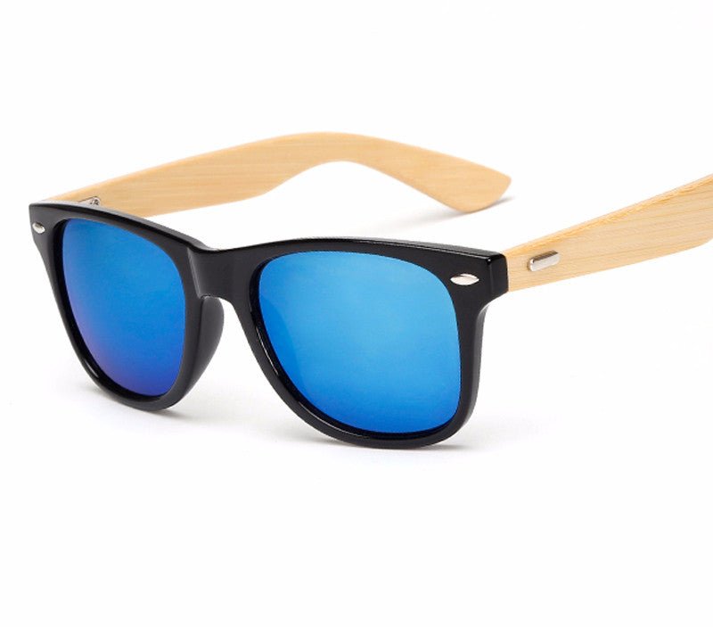 55d49aa1030dcec41d573baf61f77055.jpg Retro Bamboo Sunglasses - Image 1