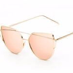 Twin Beam Mirror Lens Sunglasses